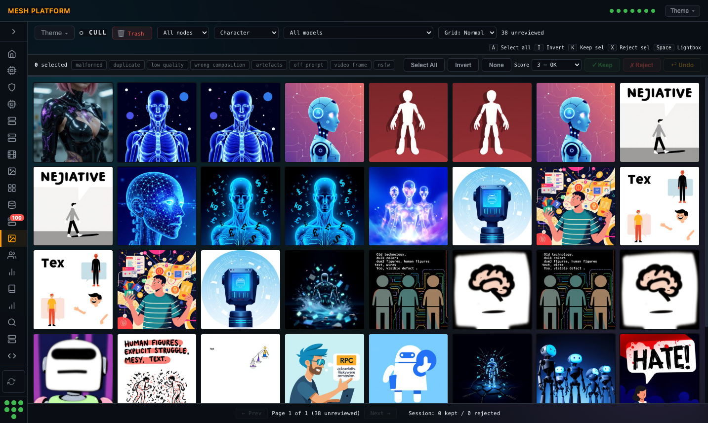 Image Curation System