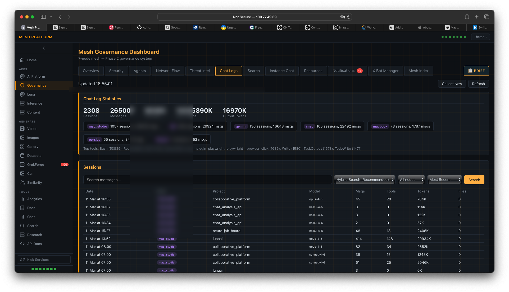 Mesh Governance System screenshot 4