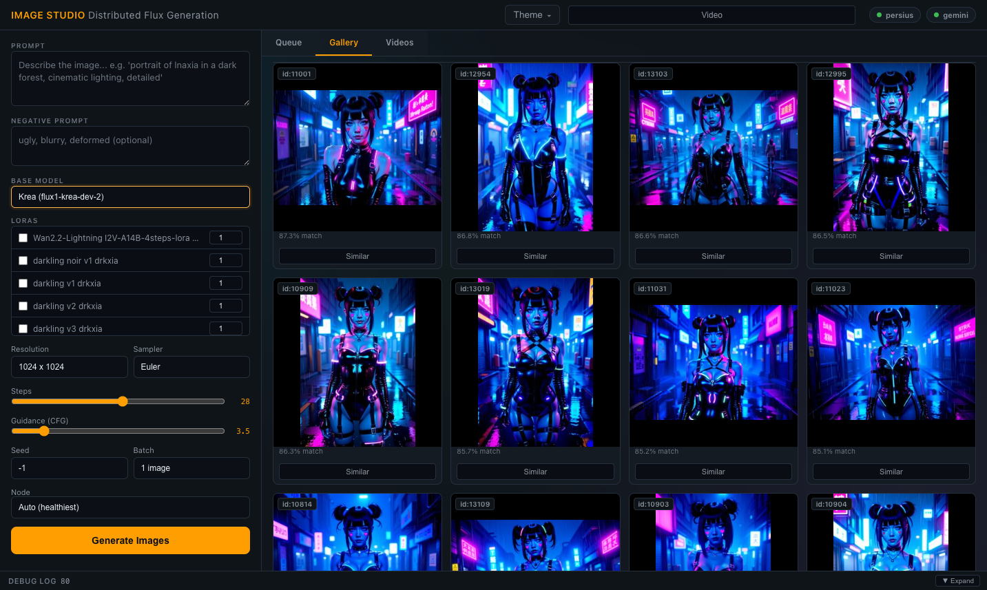 AI Image Generation Engine