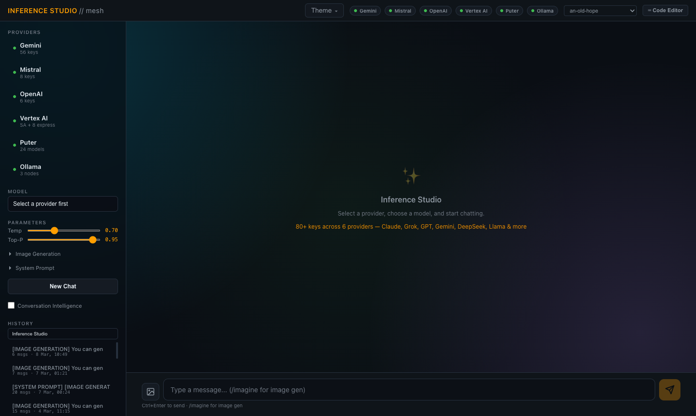 Unified AI Model Gateway